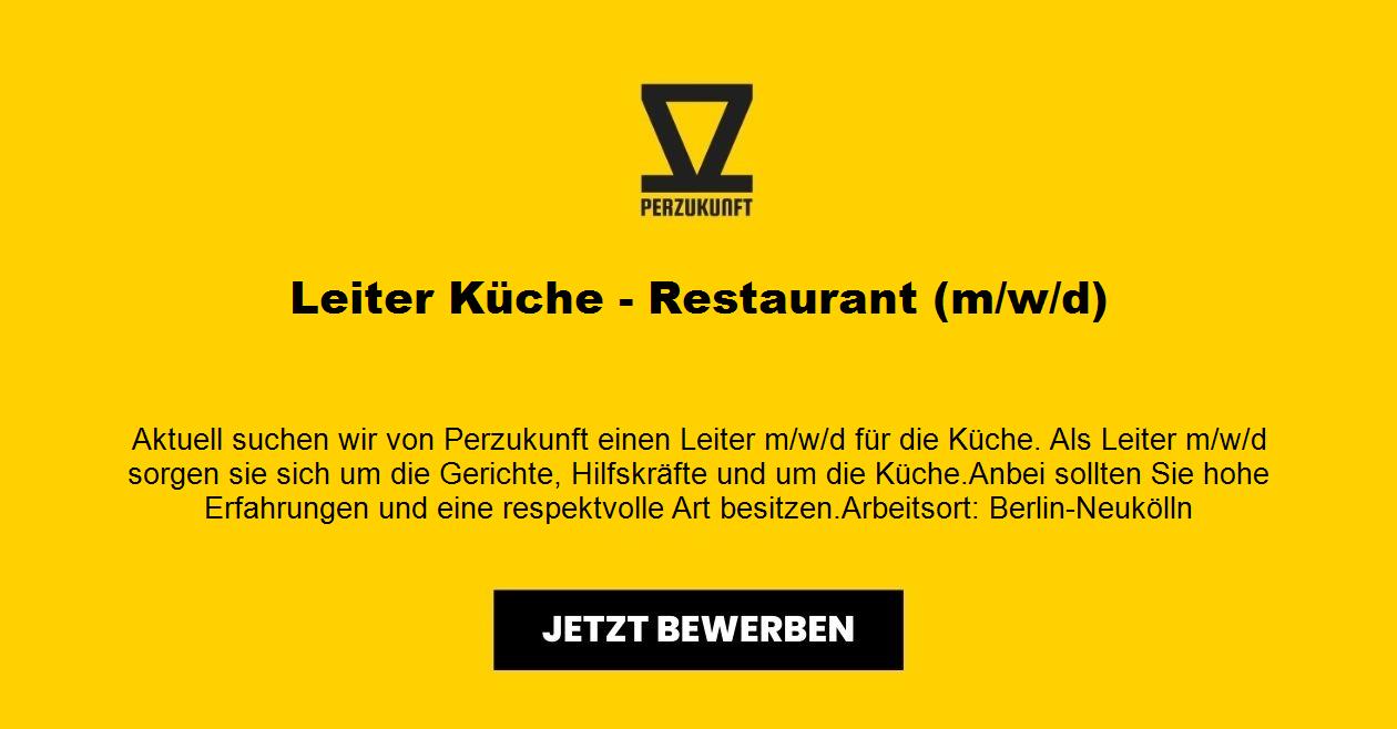 Leiter Küche - Restaurant (m/w/d)