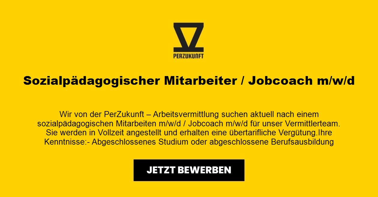 Sozialpädagogischer Mitarbeiter / Jobcoach m/w/d