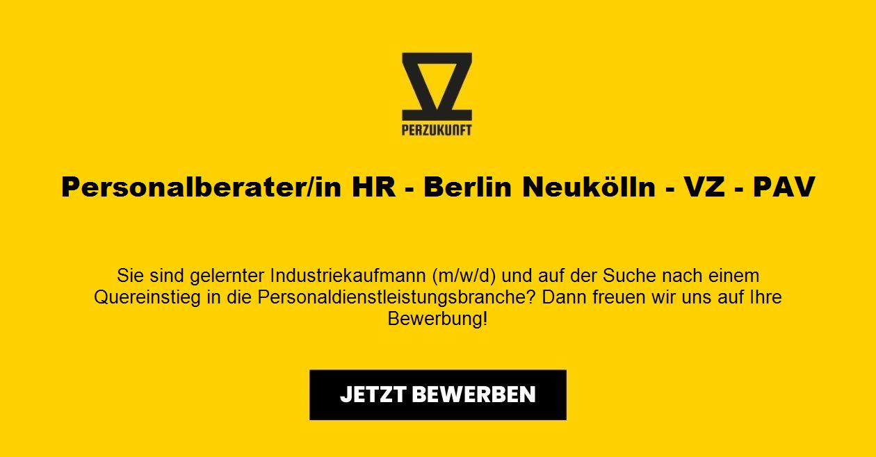 Personalberater/in HR - Berlin Neukölln - VZ - PAV