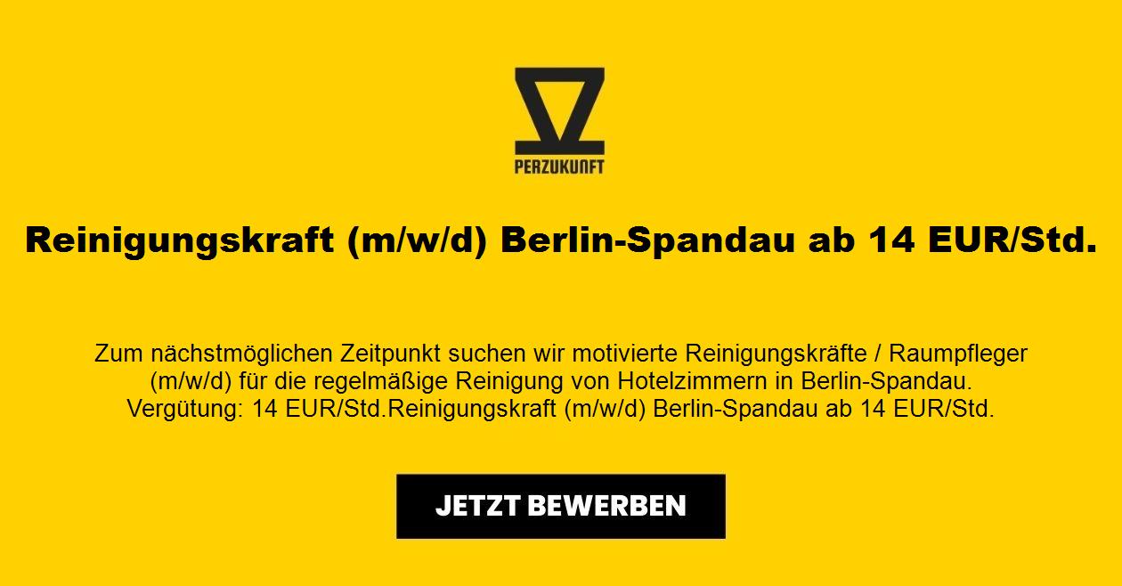 Reinigungskraft (m/w/d) Berlin-Spandau ab 14,97 EUR/Std.