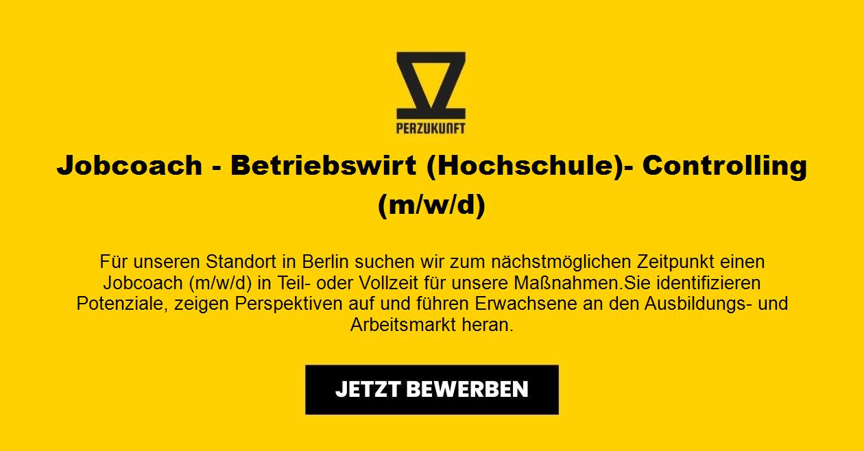 Jobcoach - Betriebswirt (Hochschule)- Controlling (m/w/d)
