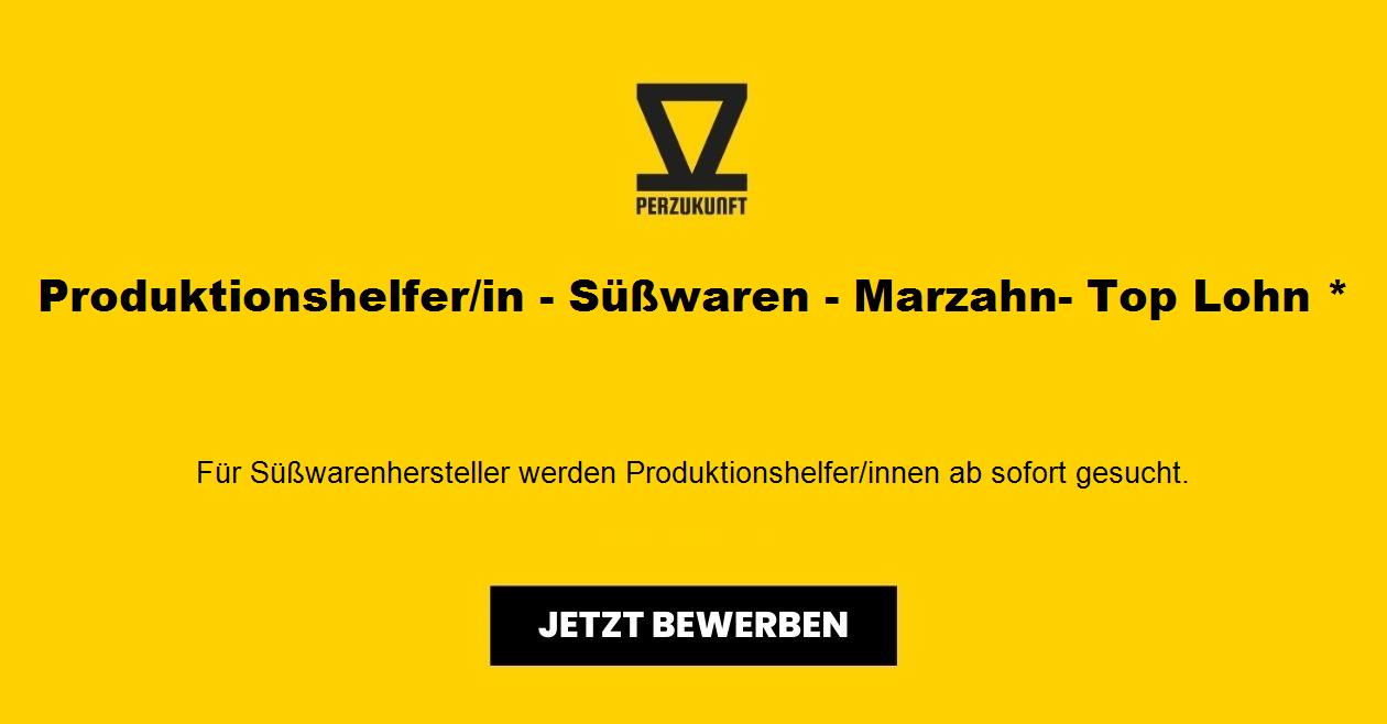 Produktionshelfer/in - Süßwaren - Marzahn- Top Lohn *