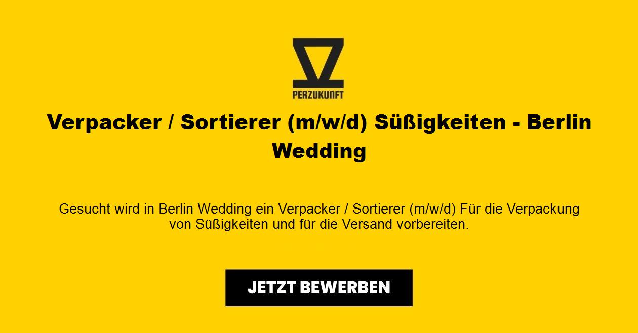 Verpacker / Sortierer (m/w/d) Süßigkeiten - Berlin Wedding