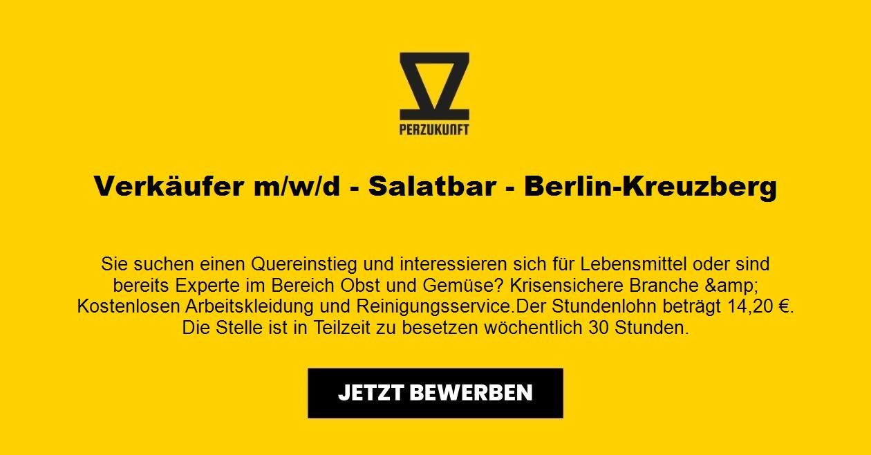 Verkäufer m/w/d - Salatbar - Berlin-Kreuzberg
