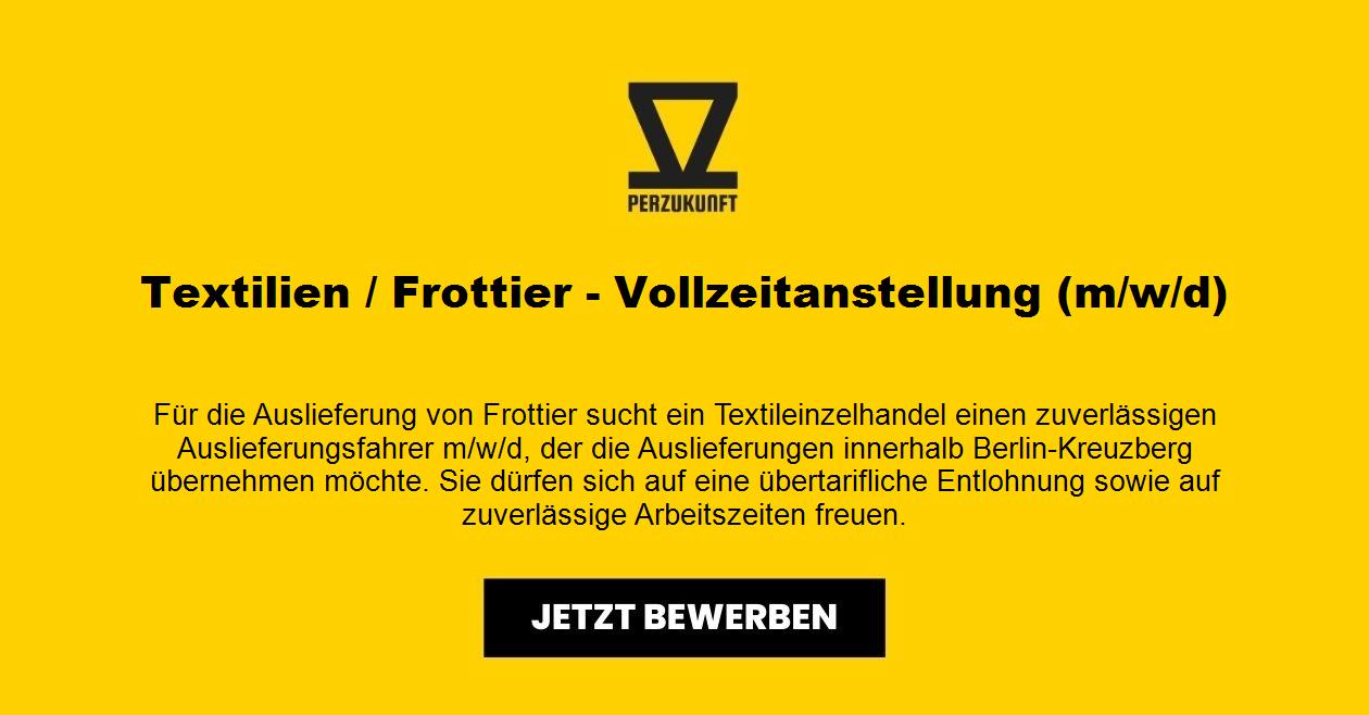 Textilien / Frottier - Vollzeitanstellung (m/w/d)
