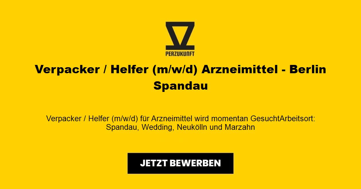 Verpacker / Helfer (m/w/d) Arzneimittel - Berlin Spandau