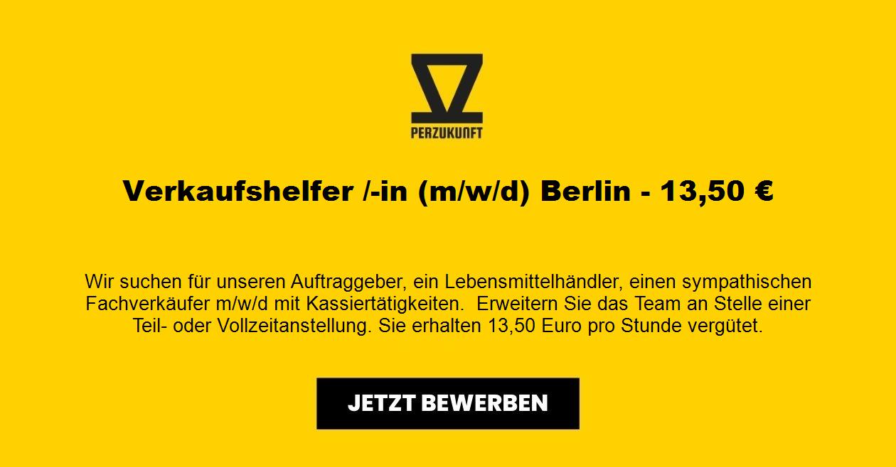 Verkaufshelfer /-in (m/w/d) Berlin - 14,93 €