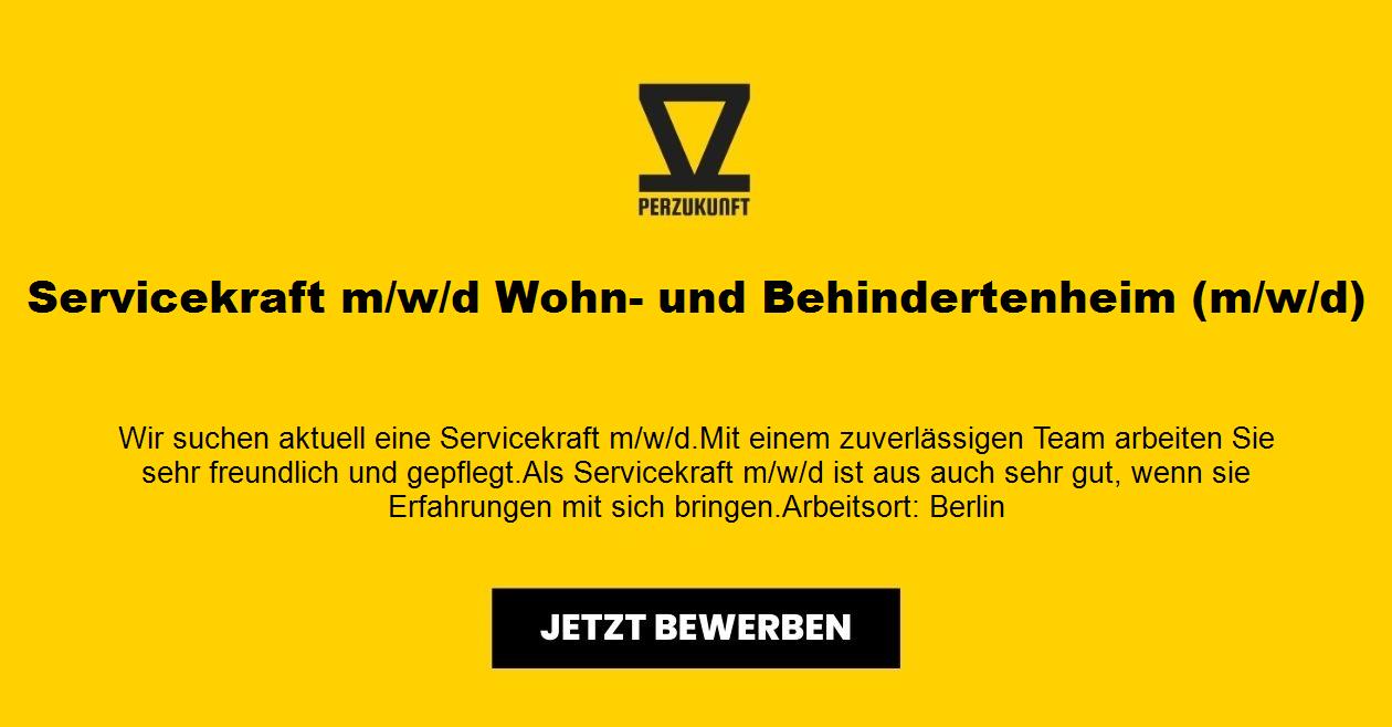 Servicekraft m/w/d Wohn- und Behindertenheim (m/w/d)