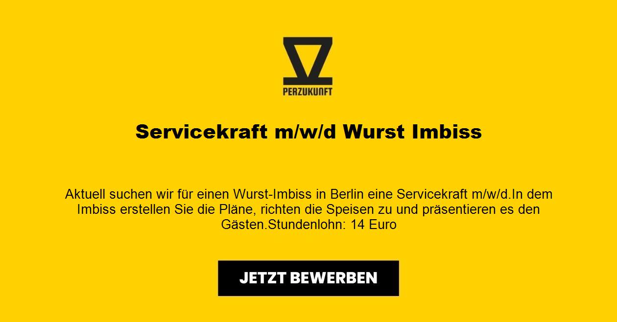 Servicekraft m/w/d Wurst Imbiss