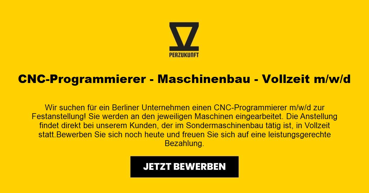 CNC-Programmierer - Maschinenbau - Vollzeit m/w/d