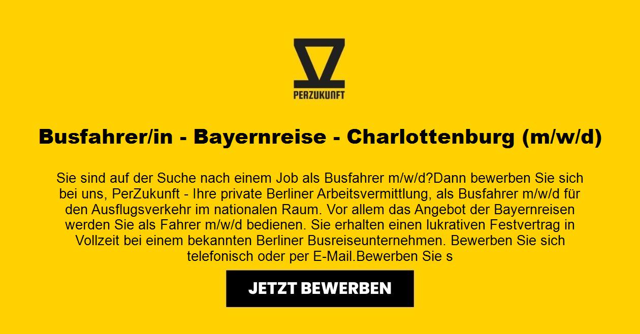 Busfahrer/in - Bayernreise - Charlottenburg (m/w/d)