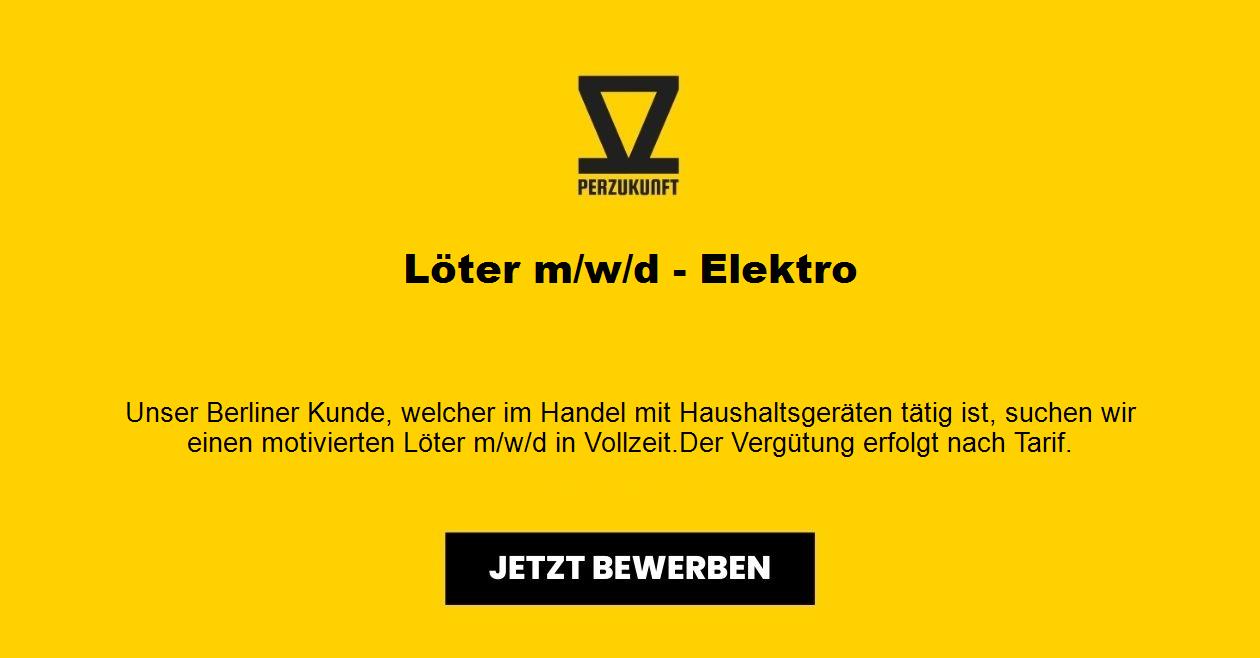 Löter m/w/d - Elektro
