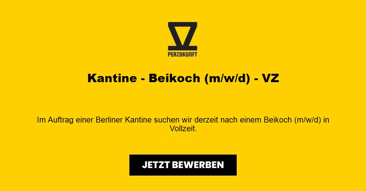 Kantine - Beikoch (m/w/d) - VZ