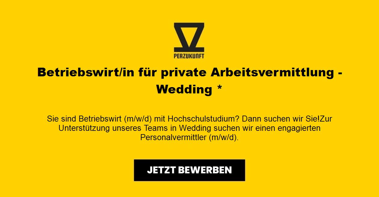 Betriebswirt/in für private Arbeitsvermittlung - Wedding *