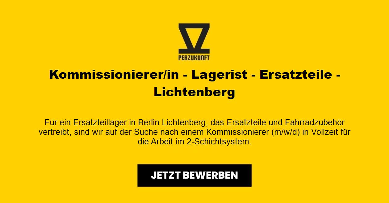 Kommissionierer/in - Lagerist - Ersatzteile - Lichtenberg