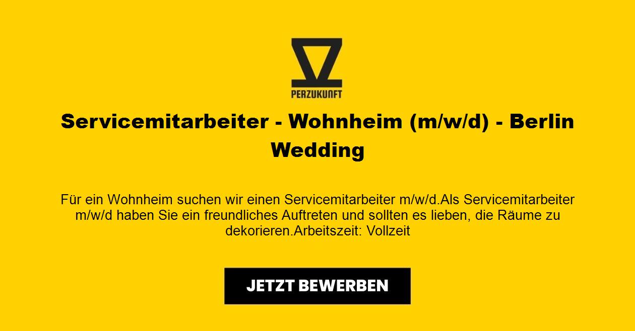 Servicemitarbeiter - Wohnheim (m/w/d) - Berlin Wedding