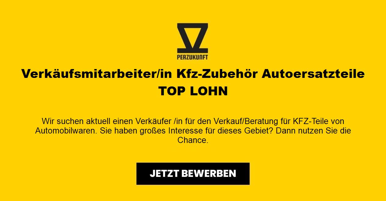 Verkäufsmitarbeiter/in Kfz-Zubehör Autoersatzteile TOP LOHN