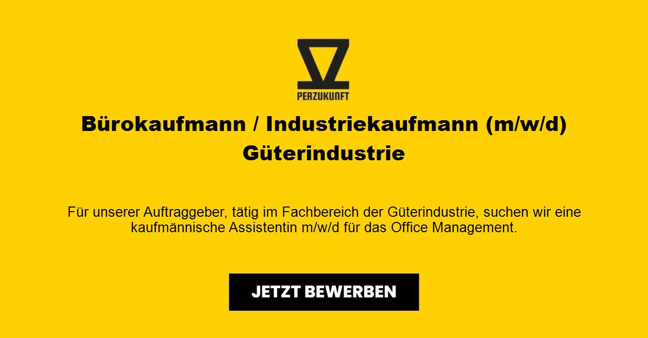 Bürokaufmann / Industriekaufmann (m/w/d) Güterindustrie