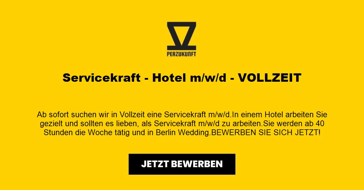 Servicekraft - Hotel m/w/d - VOLLZEIT