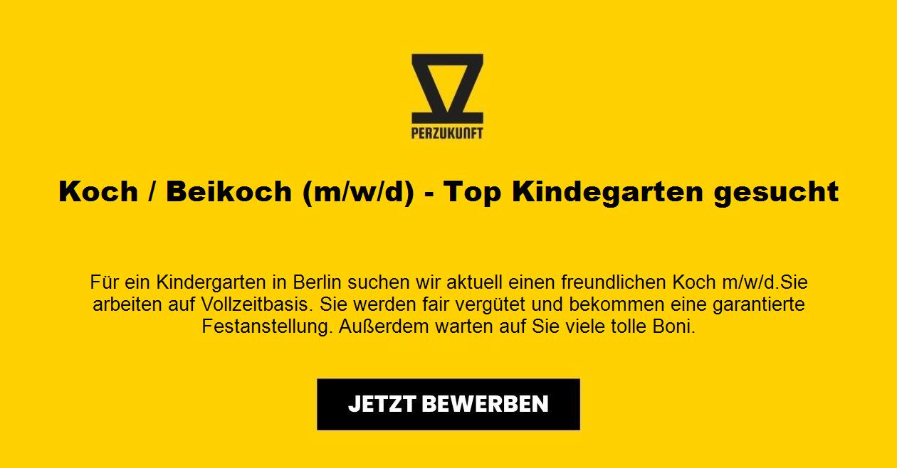 Koch / Beikoch (m/w/d) - Top Kindegarten gesucht