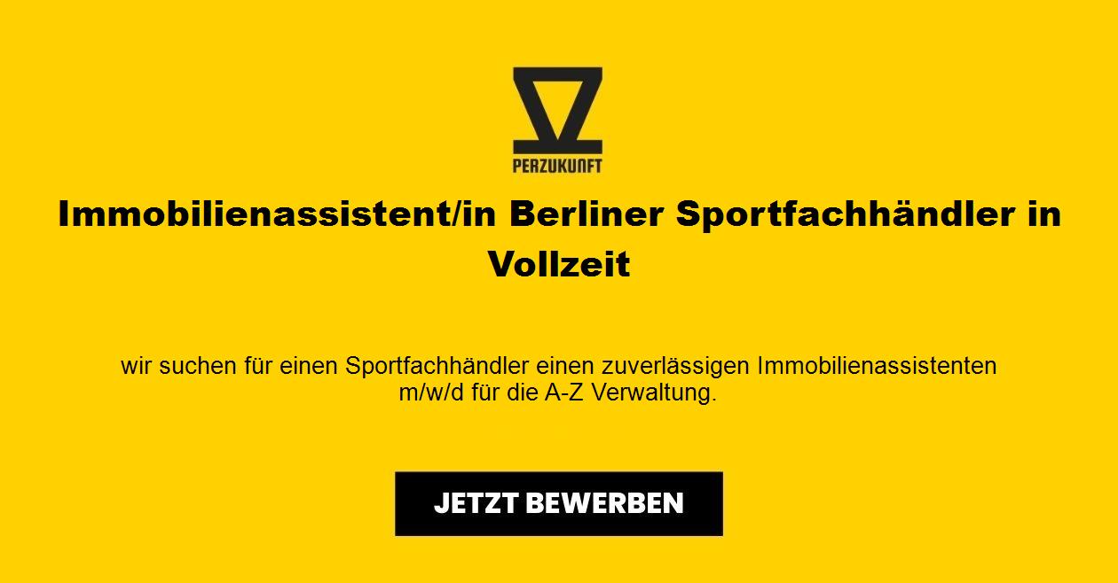 Immobilienassistent/in Berliner Sportfachhändler in Vollzeit