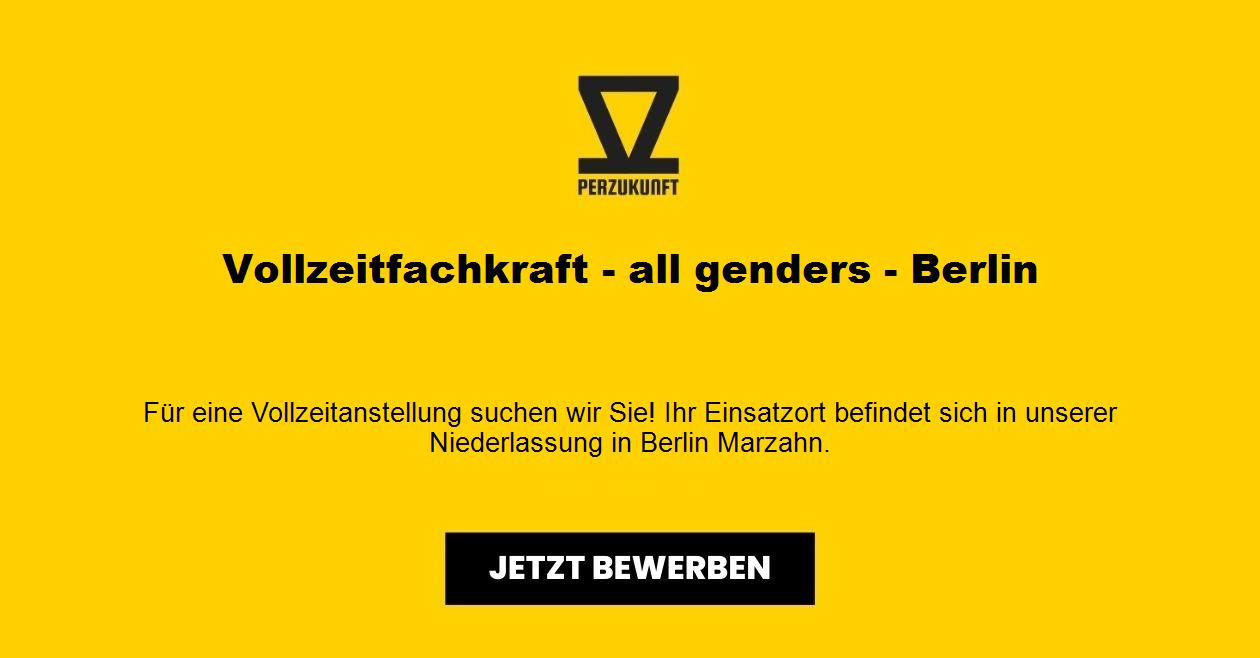 Vollzeitfachkraft - all genders - Berlin