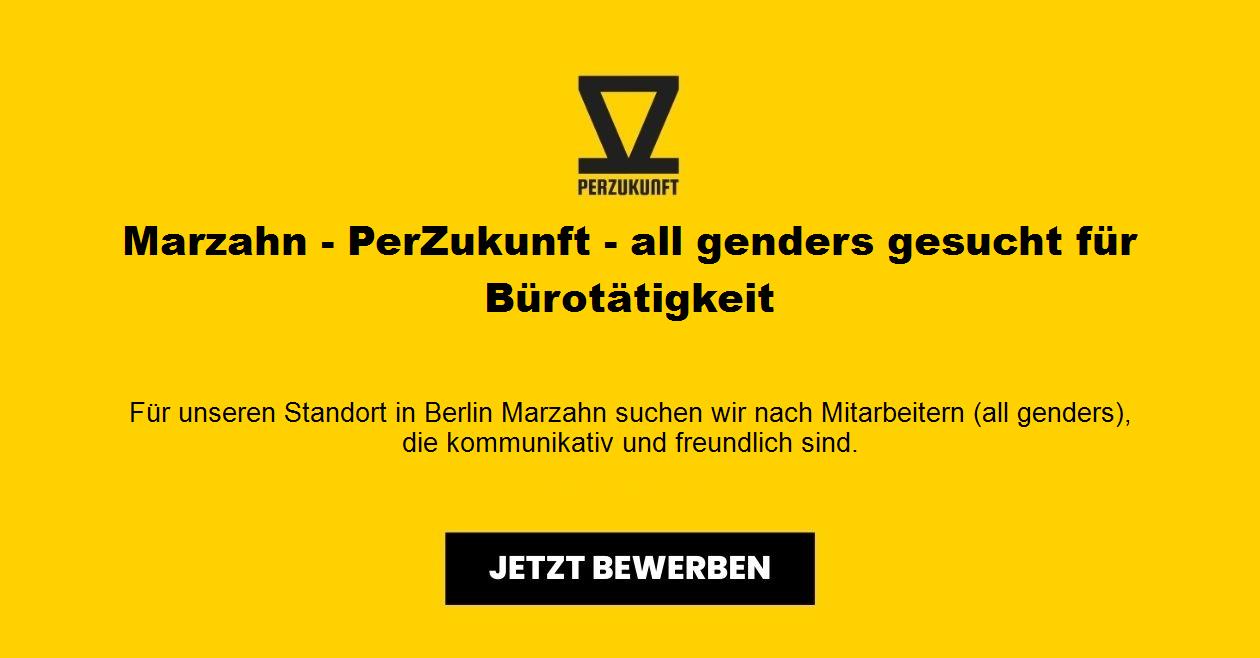 Marzahn - PerZukunft - all genders gesucht für Bürotätigkeit