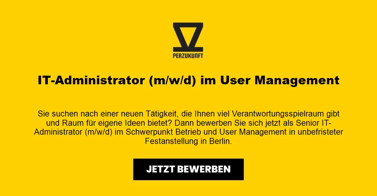 IT-Administrator (m/w/d) im User Management