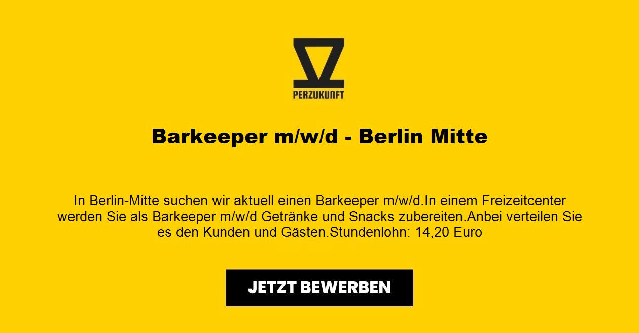 Barkeeper m/w/d - Berlin Mitte