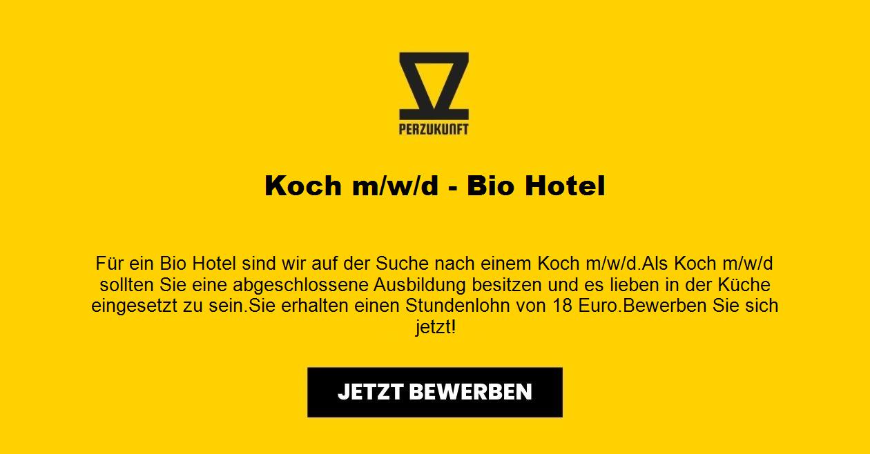 Koch m/w/d - Bio Hotel