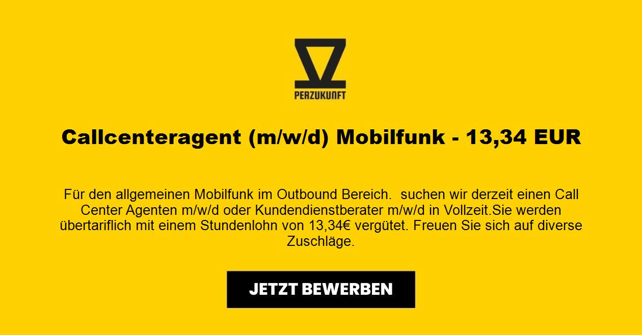 Callcenteragent (m/w/d) Mobilfunk - 14,27 EUR