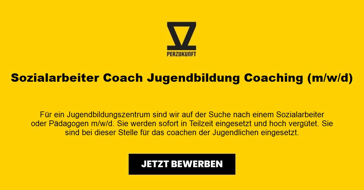 Sozialarbeiter Coach Jugendbildung Coaching (m/w/d)