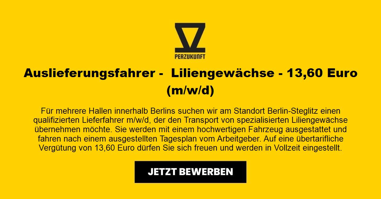 Auslieferungsfahrer -  Liliengewächse - 15,04 Euro (m/w/d)