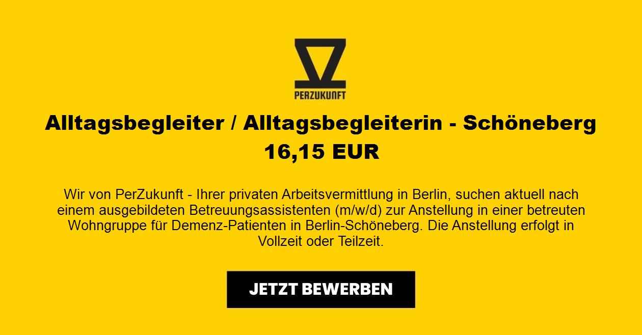 Alltagsbegleiter / Alltagsbegleiterin - Schöneberg 17,27 EUR