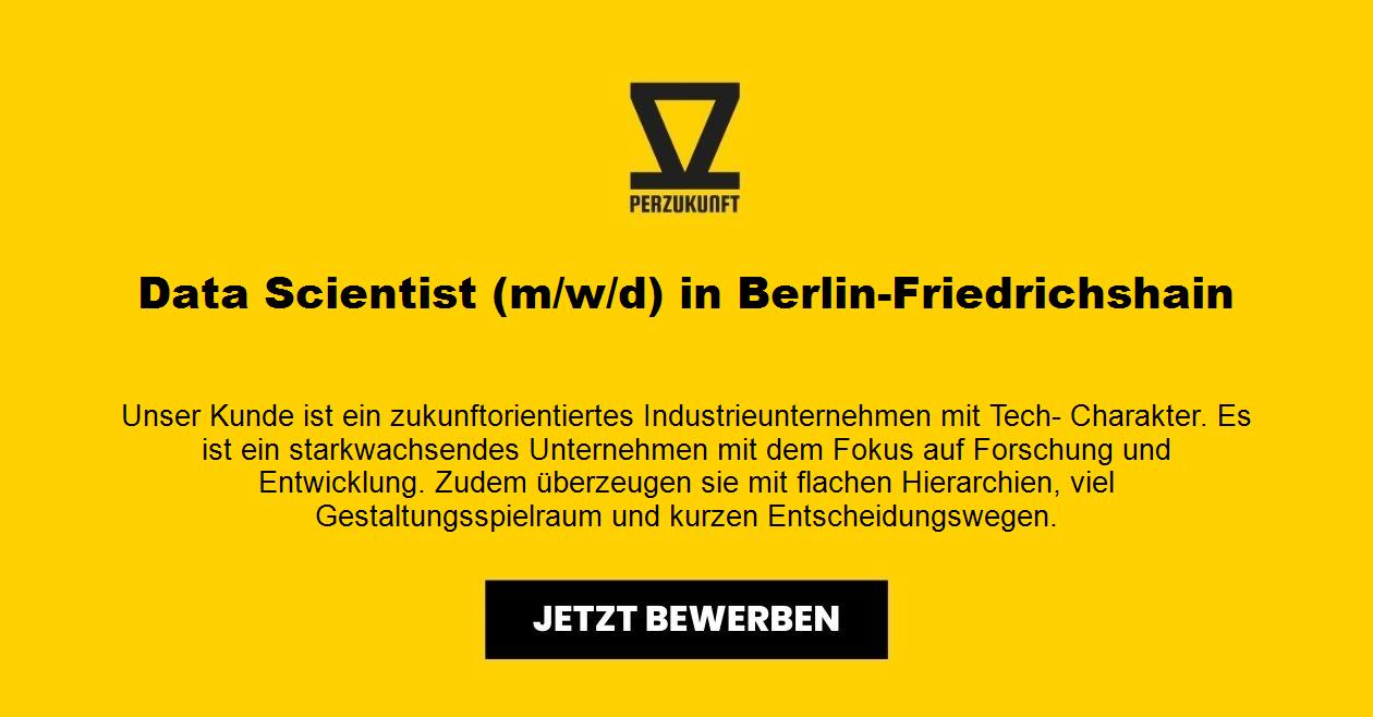 Data Scientist (m/w/d) in Berlin-Friedrichshain