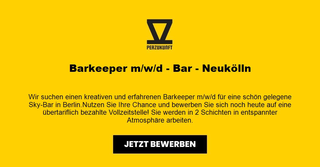 Barkeeper m/w/d - Bar - Neukölln