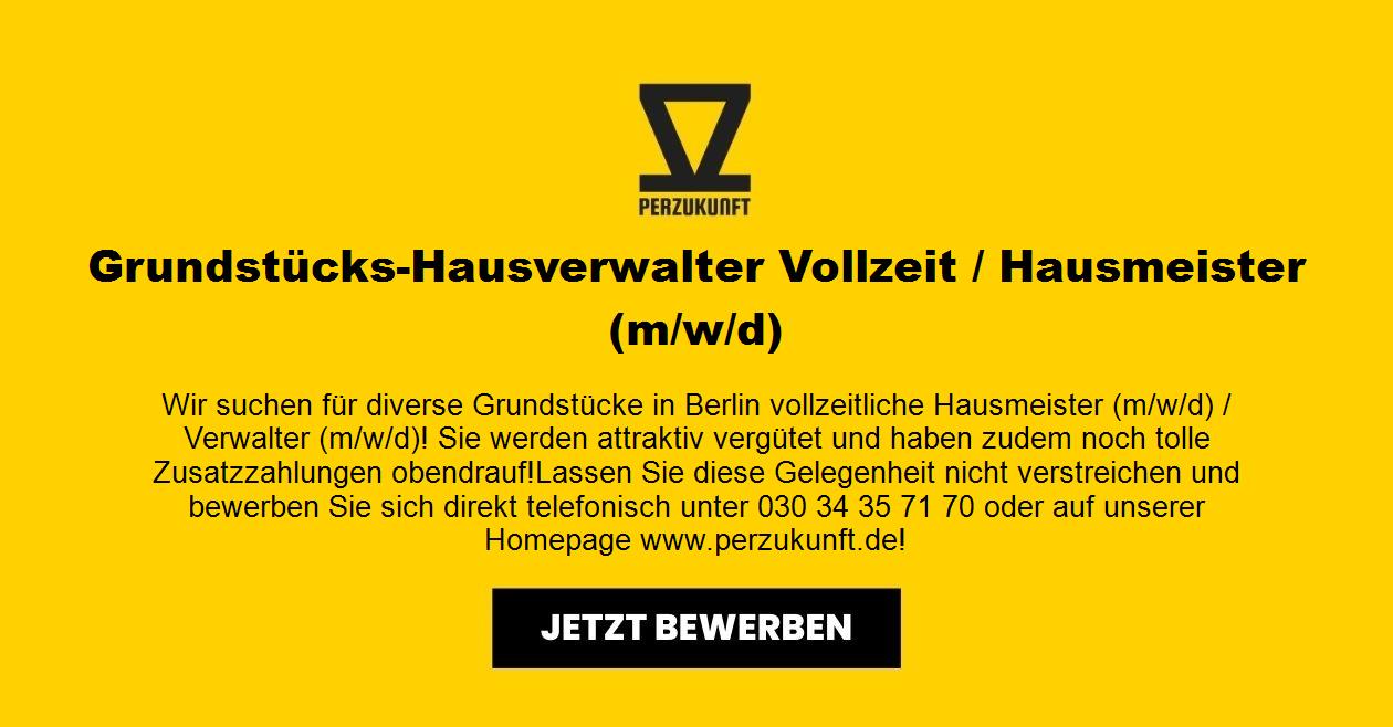 Grundstücks-Hausverwalter Vollzeit / Hausmeister (m/w/d)