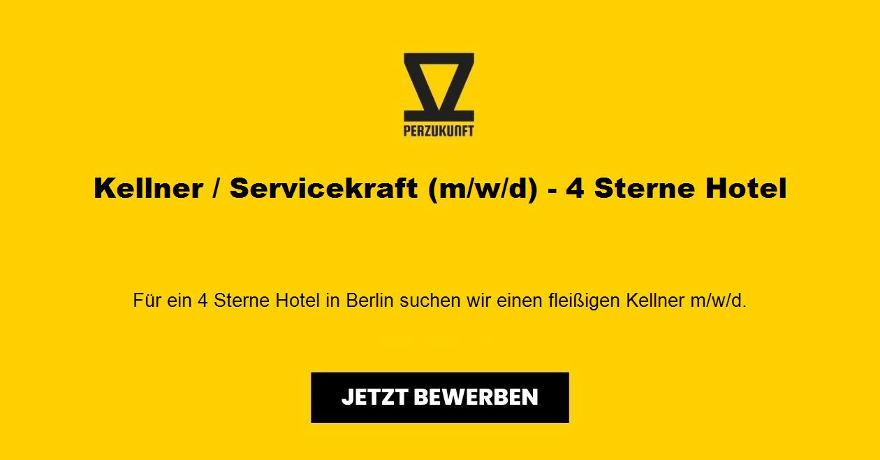Kellner / Servicekraft (m/w/d) - 4 Sterne Hotel