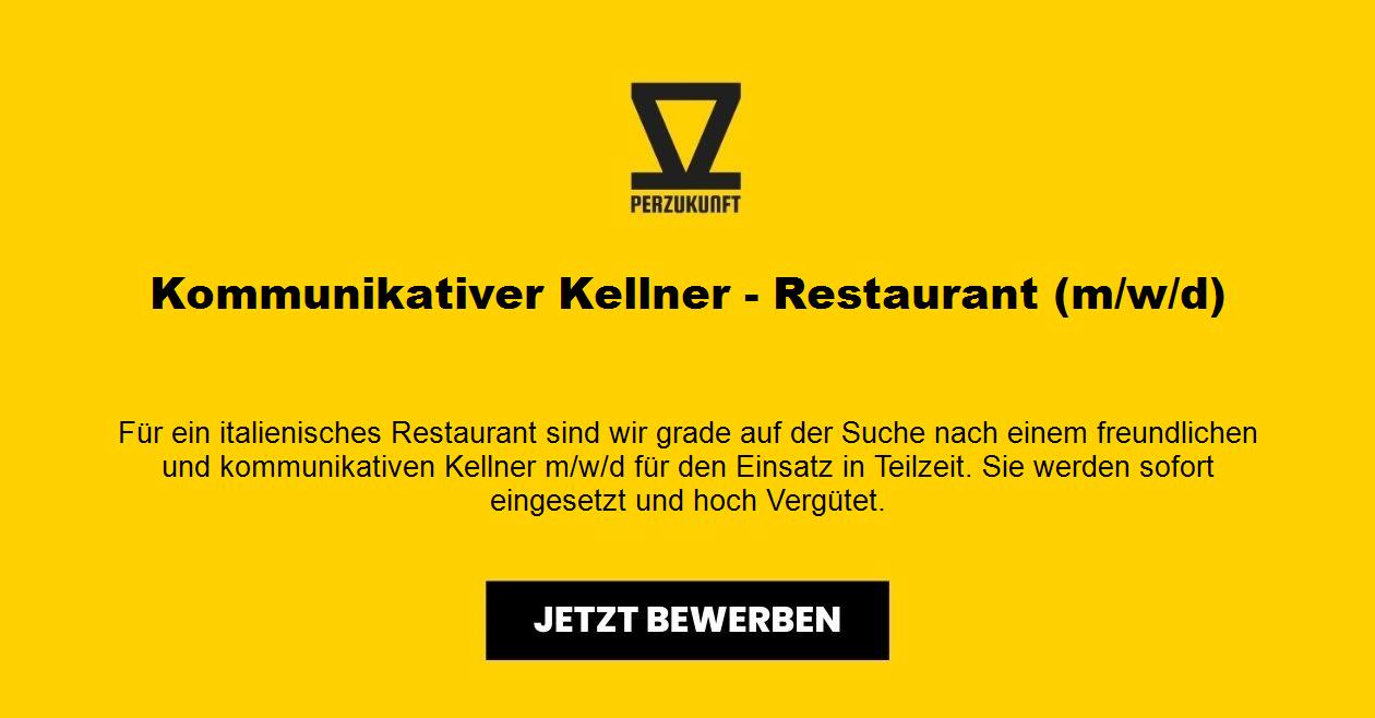 Kommunikativer Kellner - Restaurant (m/w/d)