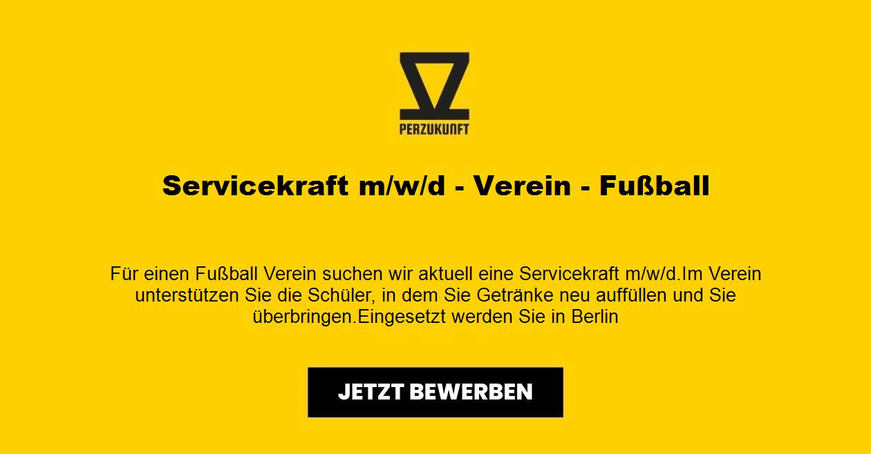 Servicekraft m/w/d - Verein - Fußball