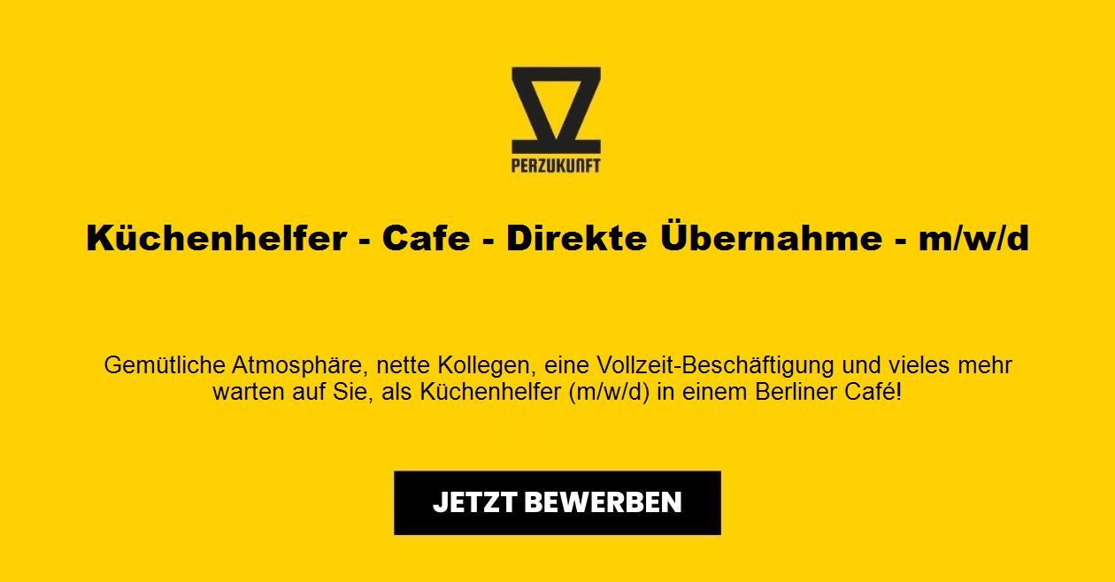 Küchenhelfer - Cafe - Direkte Übernahme - m/w/d