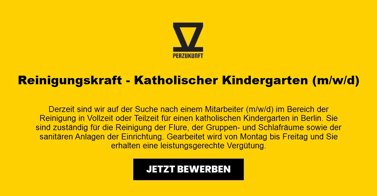 Reinigungskraft - Katholischer Kindergarten (m/w/d)