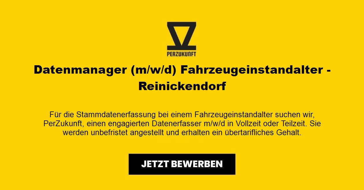 Datenmanager (m/w/d) Fahrzeugeinstandalter - Reinickendorf