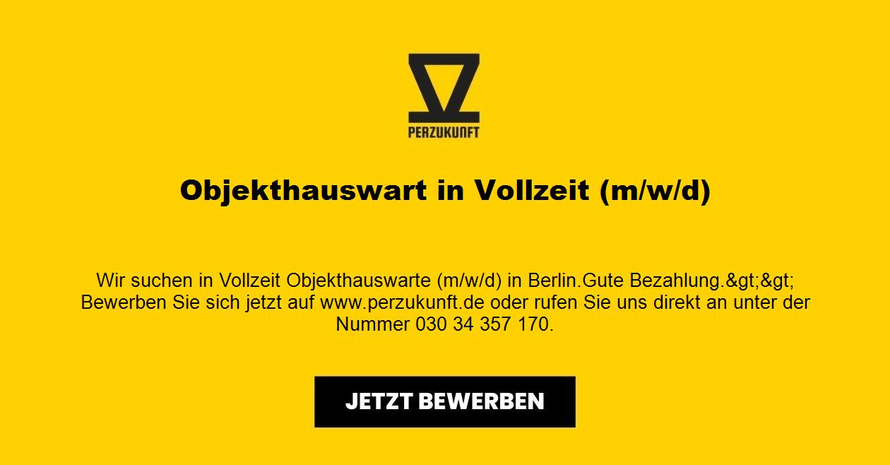 Objekthauswart in Vollzeit (m/w/d)