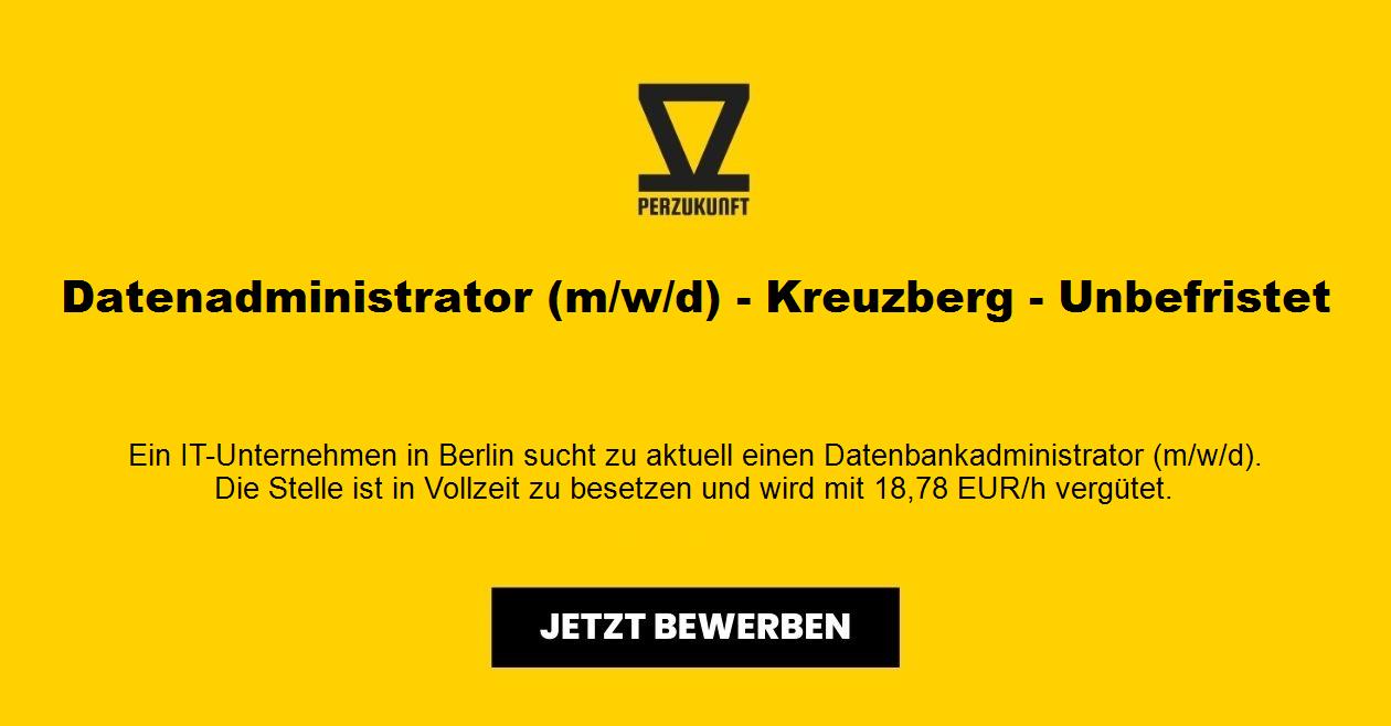 Datenadministrator (m/w/d) - Kreuzberg - Unbefristet