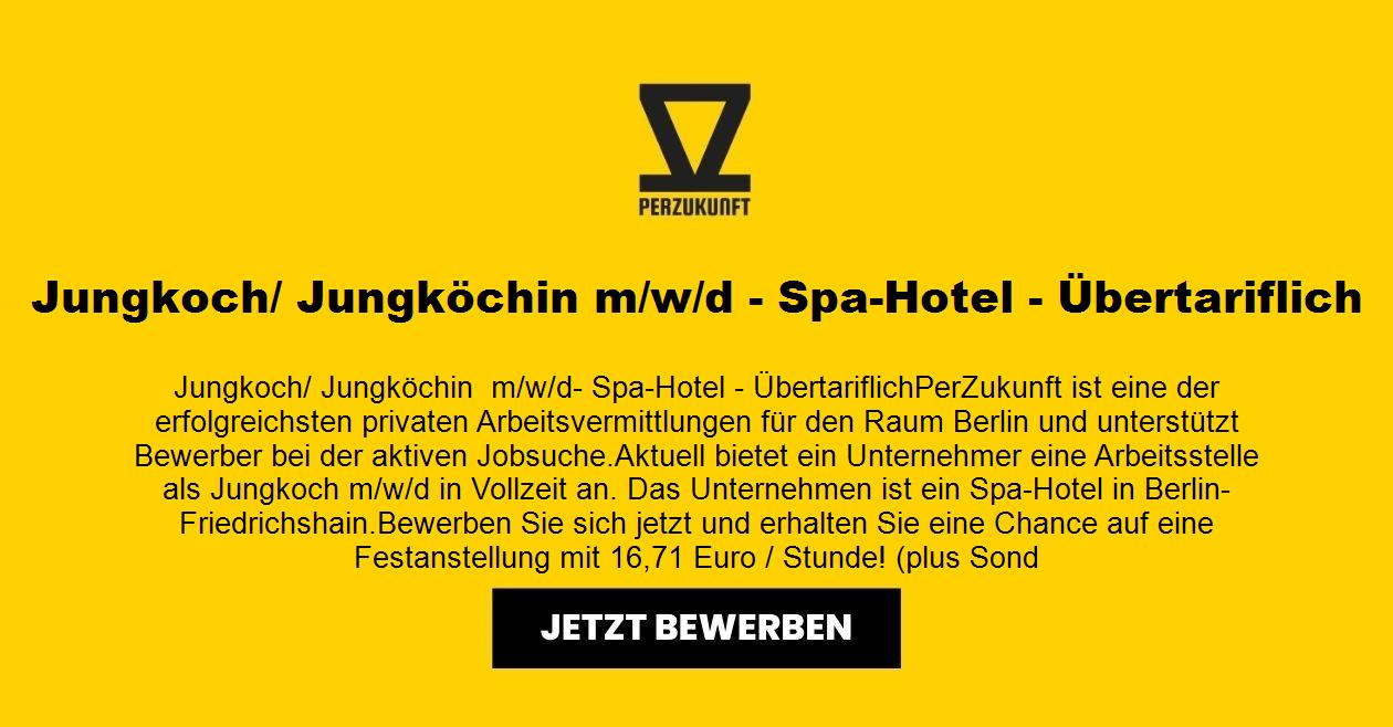 Jungkoch/ Jungköchin m/w/d - Spa-Hotel - Übertariflich