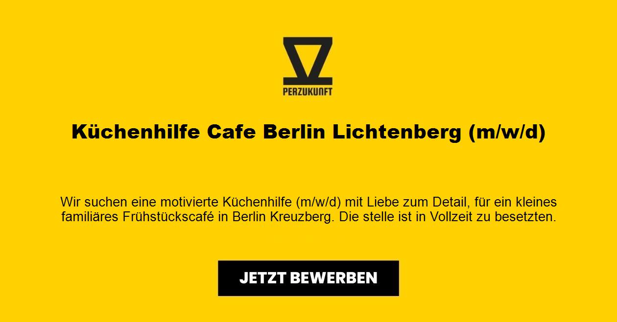 Küchenhilfe Cafe Berlin Lichtenberg (m/w/d)