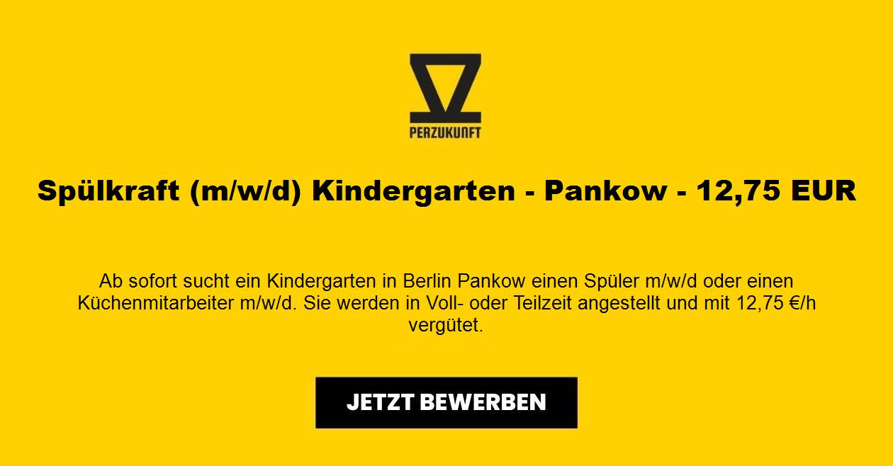 Spülkraft (m/w/d) Kindergarten - Pankow - 12,75 EUR