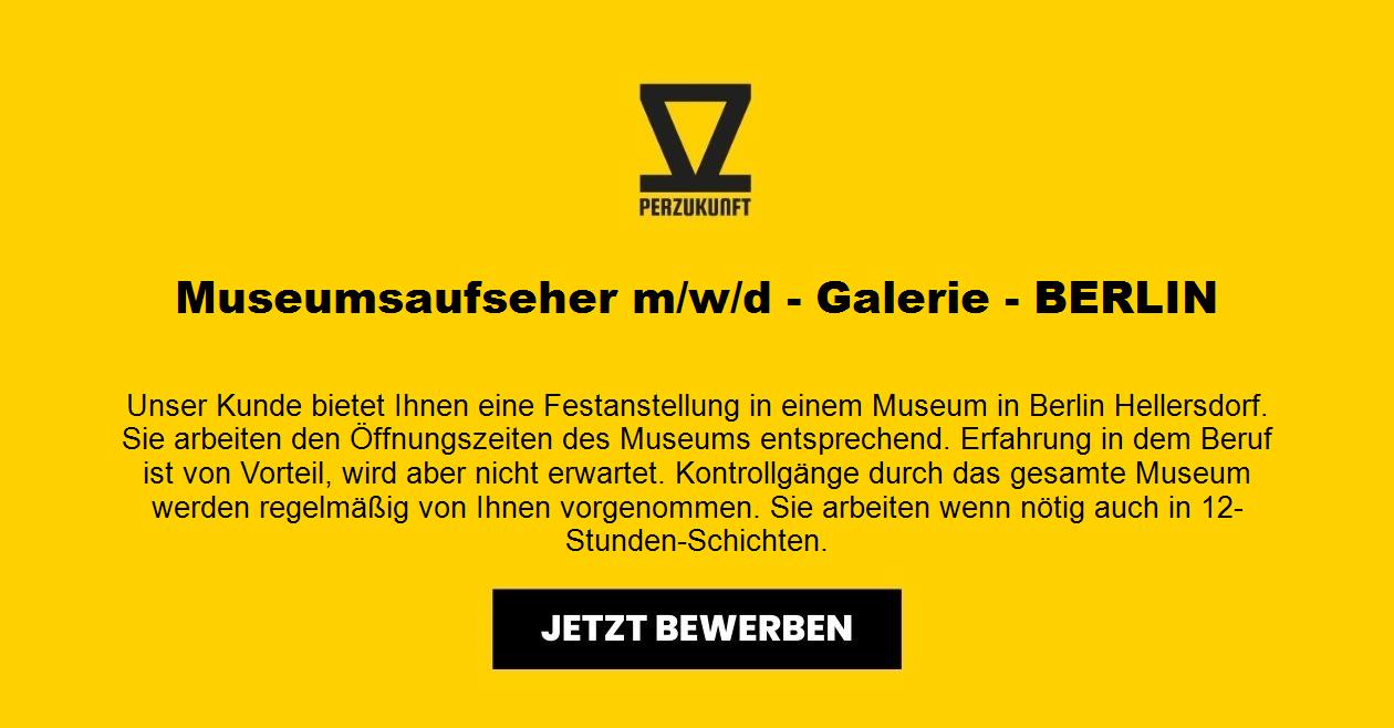 Museumsaufseher m/w/d - Galerie - BERLIN