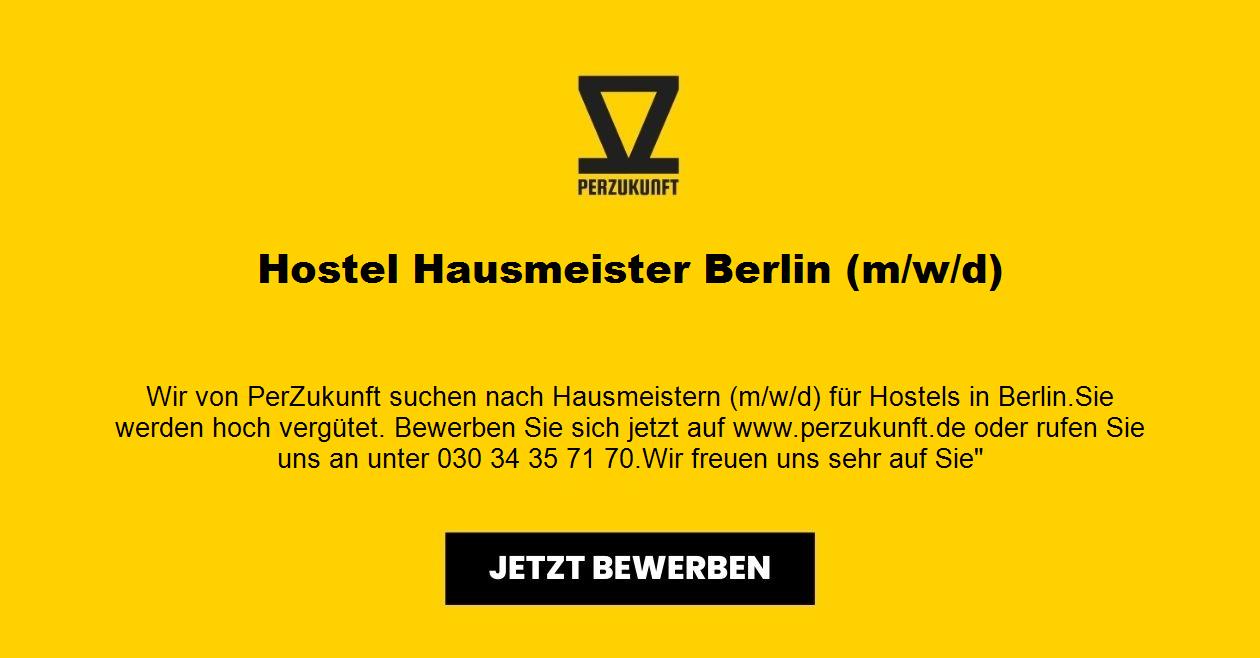 Hostel Hausmeister Berlin (m/w/d)
